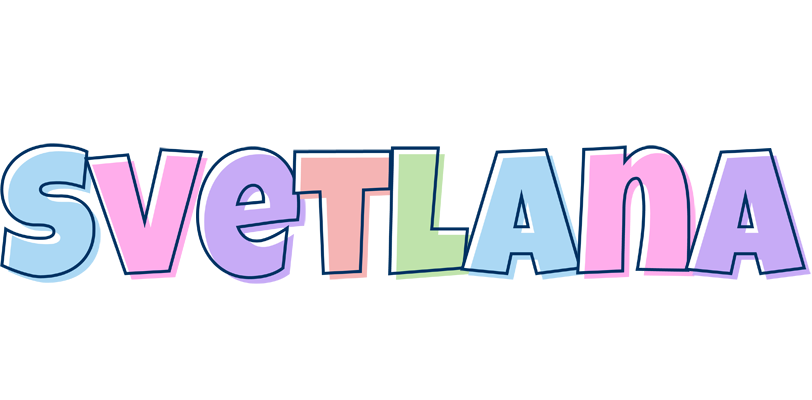 Svetlana pastel logo