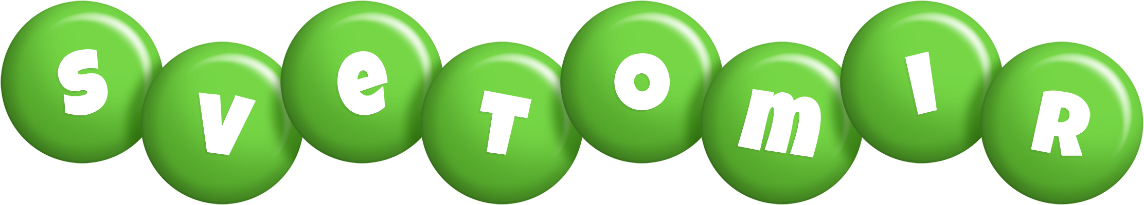Svetomir candy-green logo