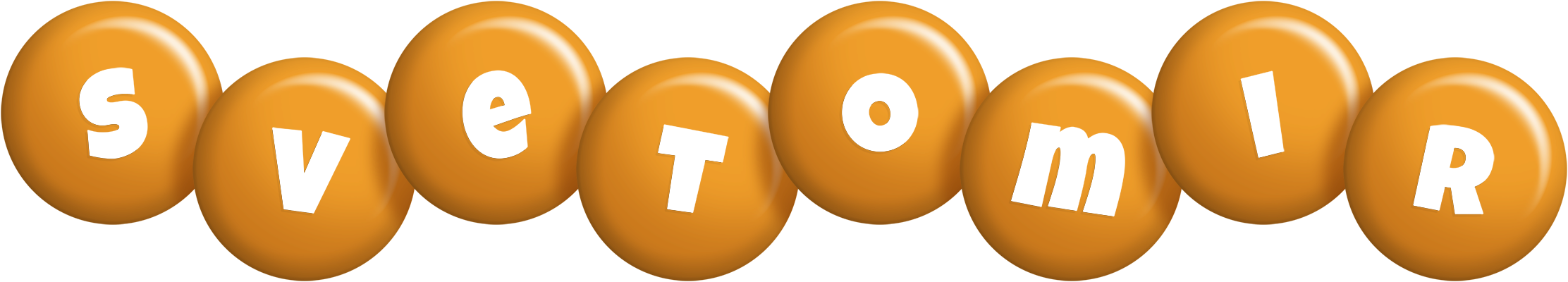 Svetomir candy-orange logo