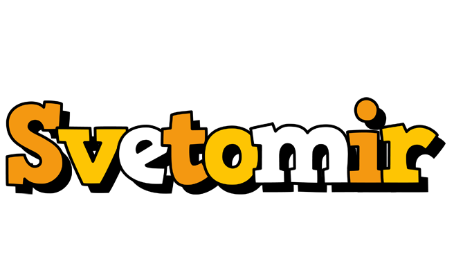 Svetomir cartoon logo