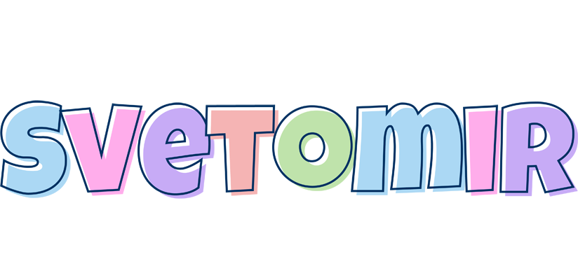 Svetomir pastel logo