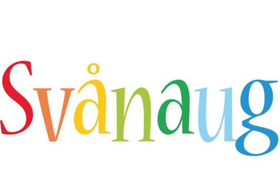 Svånaug birthday logo