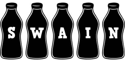 Swain bottle logo