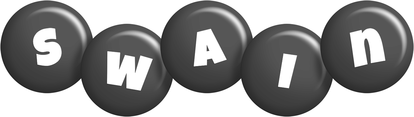 Swain candy-black logo