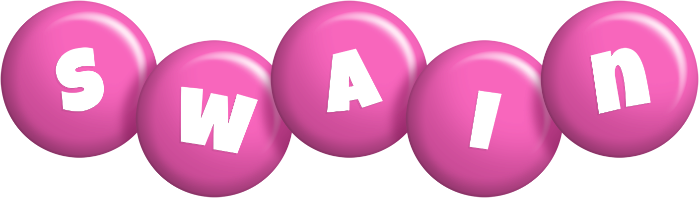 Swain candy-pink logo