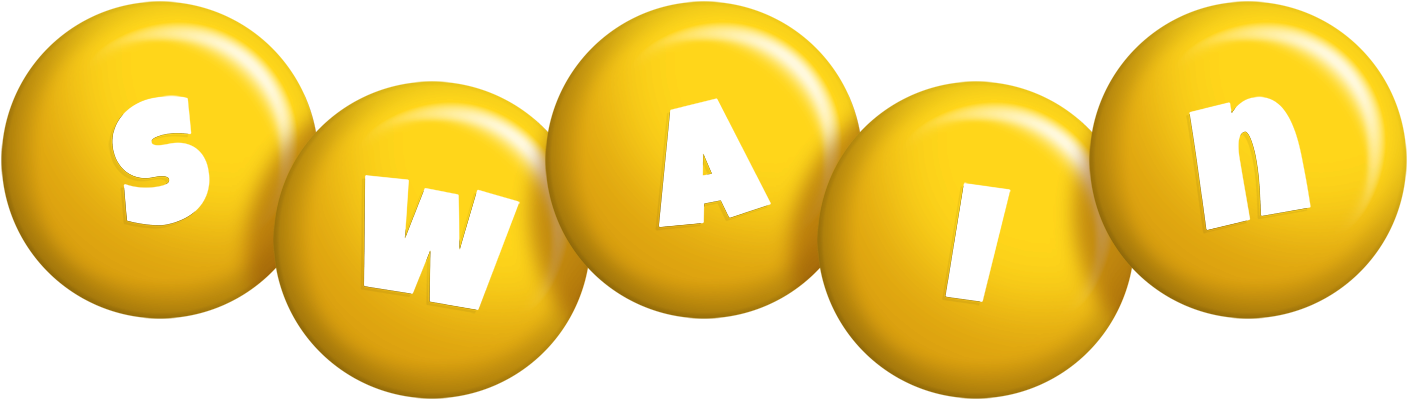 Swain candy-yellow logo