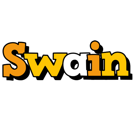 Swain cartoon logo