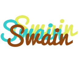 Swain cupcake logo