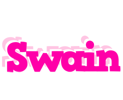 Swain dancing logo