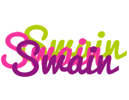 Swain flowers logo