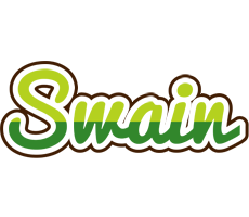 Swain golfing logo