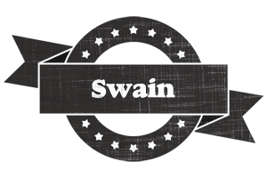 Swain grunge logo