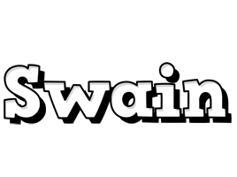 Swain snowing logo