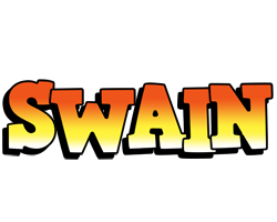 Swain sunset logo