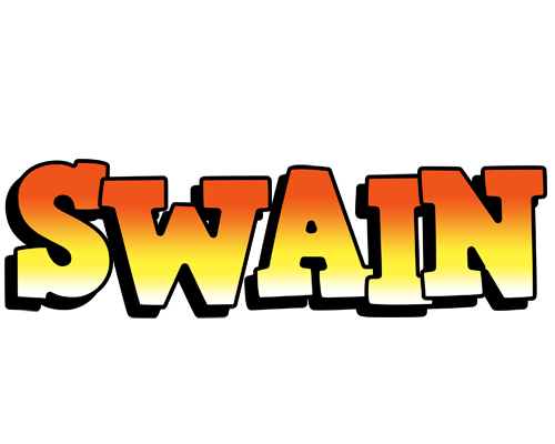 Swain sunset logo