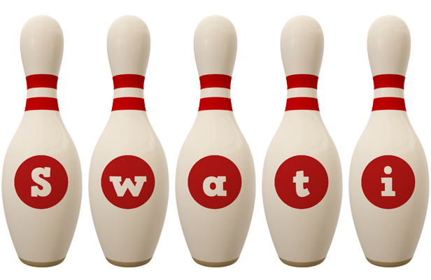 Swati bowling-pin logo
