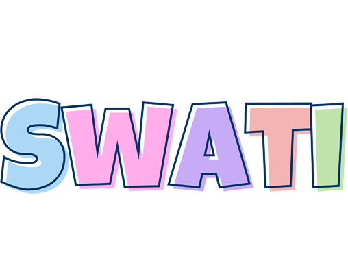 Swati pastel logo