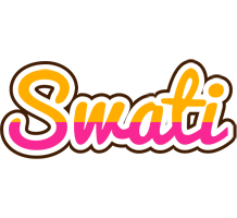 Swati Logo Name Logo Generator Smoothie Summer Birthday Kiddo Colors Style