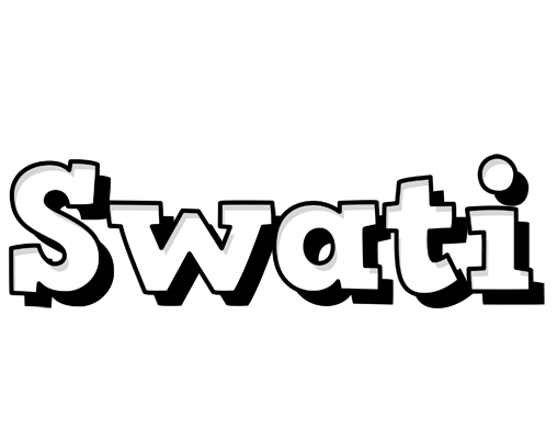 Swati snowing logo
