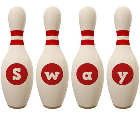 Sway bowling-pin logo
