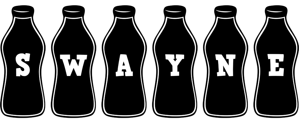 Swayne bottle logo