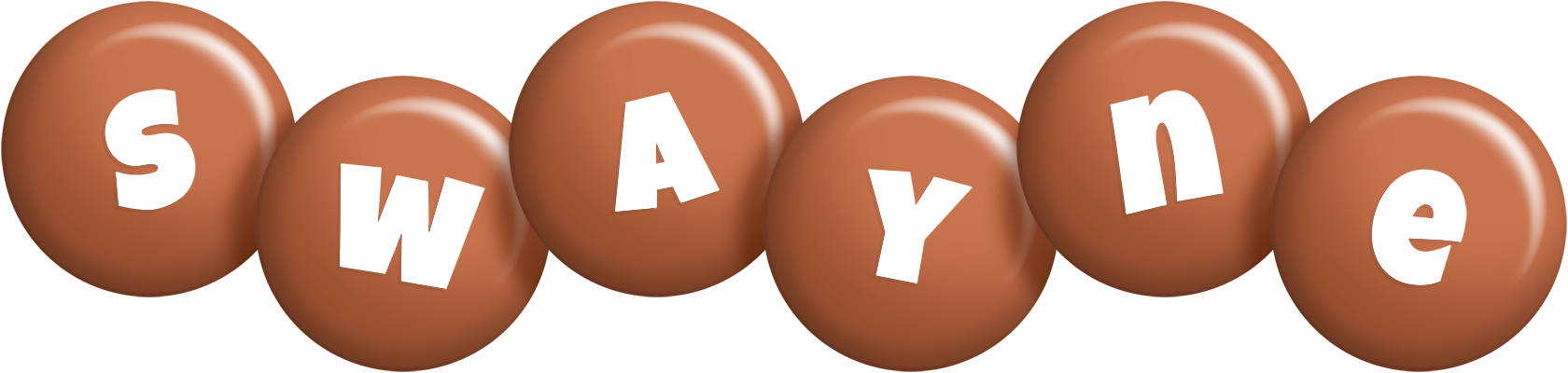 Swayne candy-brown logo