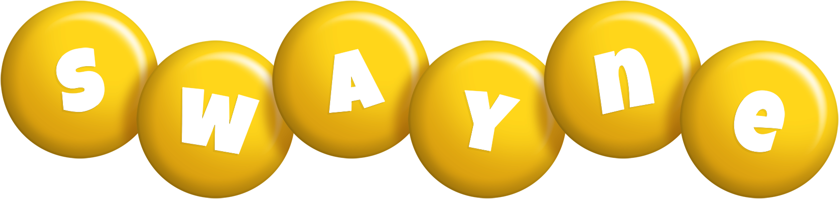 Swayne candy-yellow logo