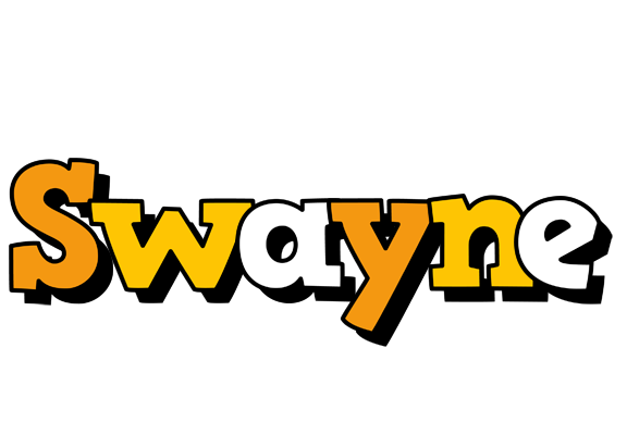 Swayne cartoon logo