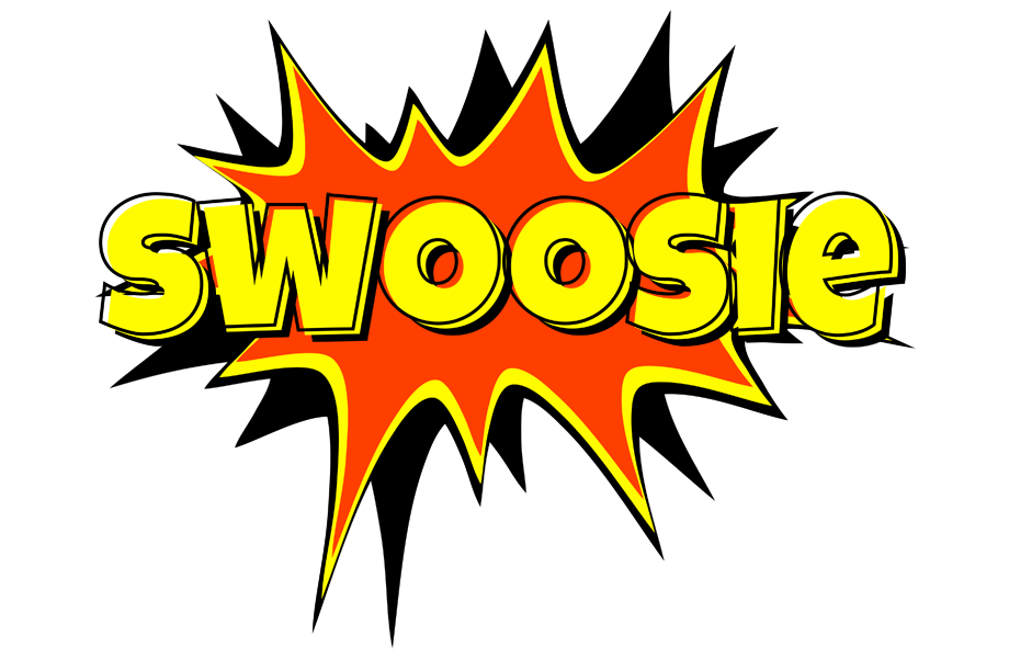 Swoosie bazinga logo