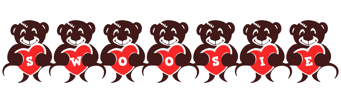 Swoosie bear logo