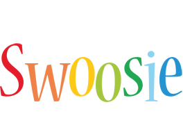 Swoosie birthday logo