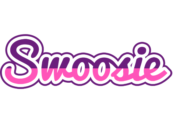 Swoosie cheerful logo