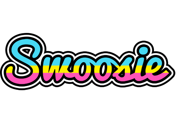 Swoosie circus logo