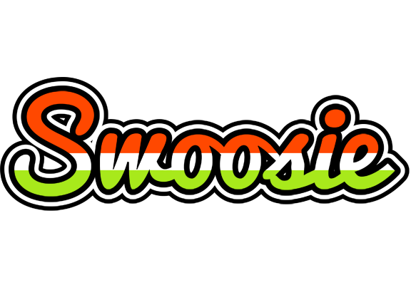 Swoosie exotic logo