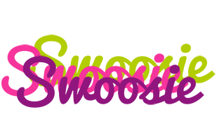 Swoosie flowers logo