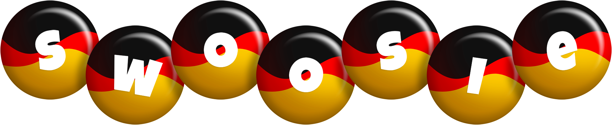 Swoosie german logo