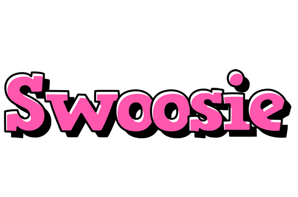 Swoosie girlish logo