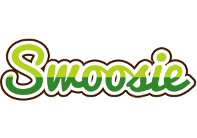 Swoosie golfing logo