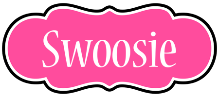 Swoosie invitation logo