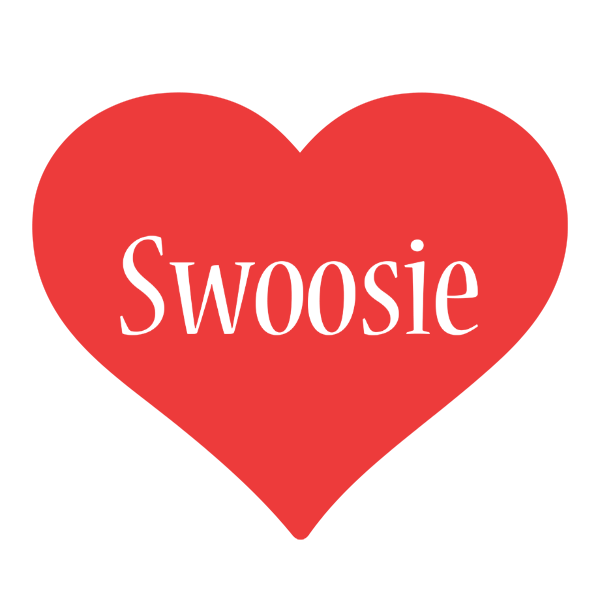 Swoosie love logo