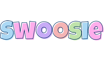 Swoosie pastel logo