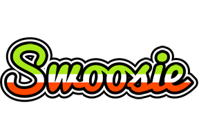 Swoosie superfun logo