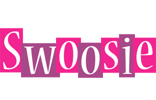 Swoosie whine logo