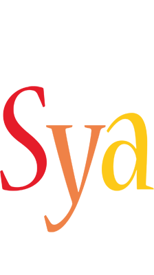 Sya birthday logo