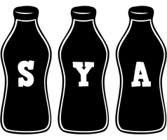 Sya bottle logo