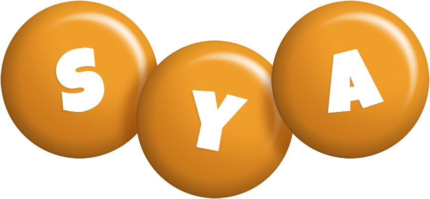 Sya candy-orange logo