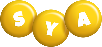 Sya candy-yellow logo