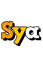 Sya cartoon logo