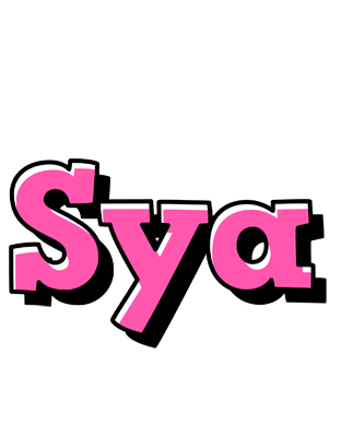 Sya girlish logo