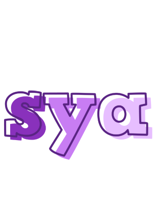 Sya sensual logo